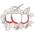 Kit de Pano de Prato Riscado 12 Unidades - Frutas