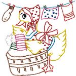 Kit de Pano de Prato Riscado 12 Unidades - Bichos