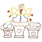 Kit de Pano de Prato Riscado 12 Unidades - Bichos