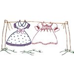 Kit de Pano de Prato Riscado 12 Unidades - Variados