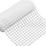 Manta Meia Perola 6mm Off White 11 cm - Por Metro 