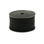 Elástico Chato Preto nº 10 - 6 mm - 100 Mt - São José