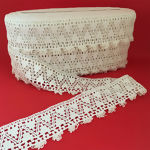 Renda de Algodão Cru Ref: 6170/P - 30Mts São José