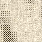 Tecido Tricoline Poa Marrom Fundo Bege D.1001 - 0,50x1,50mt