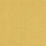 Tecido Tricoline Mini Poa Preto Fundo Amarelo - 0,50x1,50mt