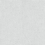 Tecido Tricoline Mini Poa Preto Fundo Branco - 0,50x1,50mt