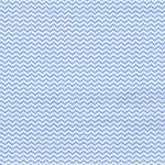 Tecido Tricoline Mini Chevron Azul - 0,50x1,50mt
