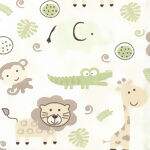 Tecido Tricoline África Verde - 0,50x1,50mt