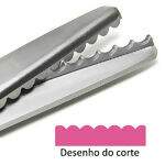 Tesoura Picotar Escalope 